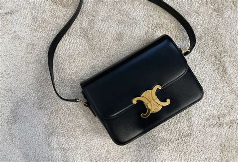 celine triomphe top handle bag|celine crossbody handbags.